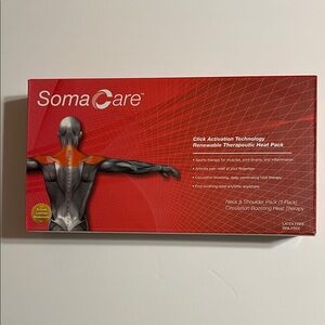SomaCare Therapeutic Renewable Heat Pack. Neck and Shoulder